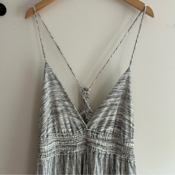 Free People Beach Malibu Grey Boho Jumpsuit sz S - Picture 6 of 8